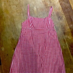 Cooperative brand gingham dress, size 4.